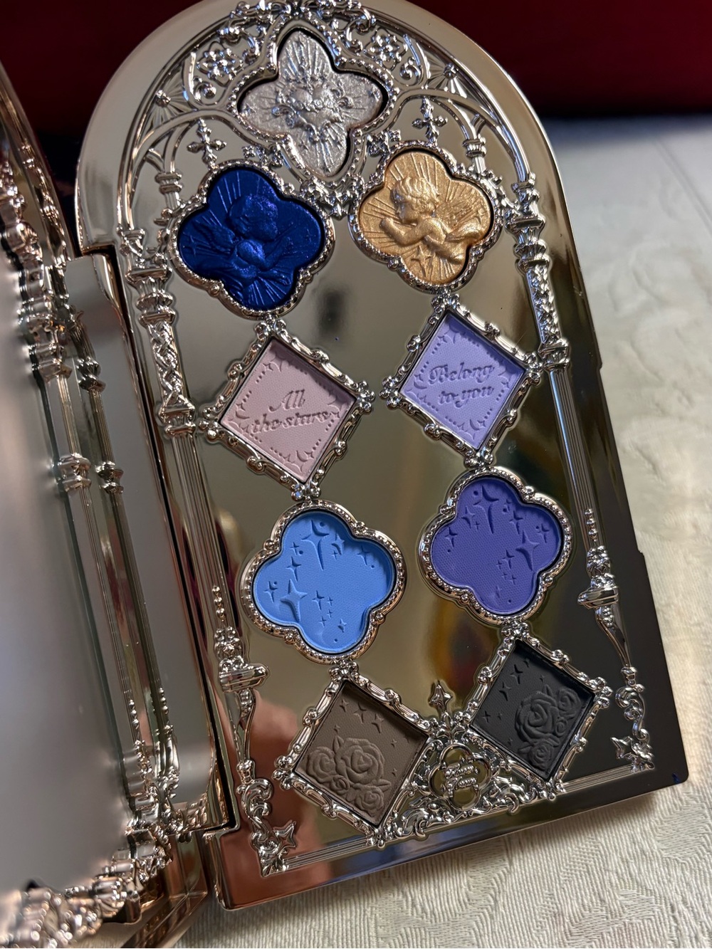 Flower Knows Little Angels Eyeshadow Palette Weeping Angel 02 -BNIB